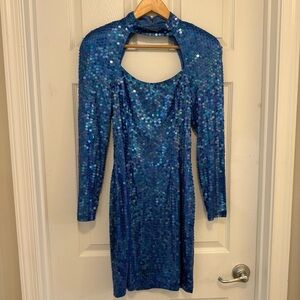 Vintage 90’s Sequin Evening Mini Dress